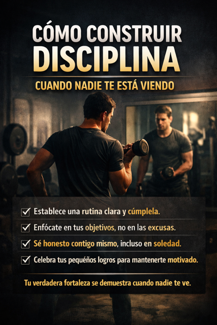 ¿Quién eres cuando nadie te está observando?