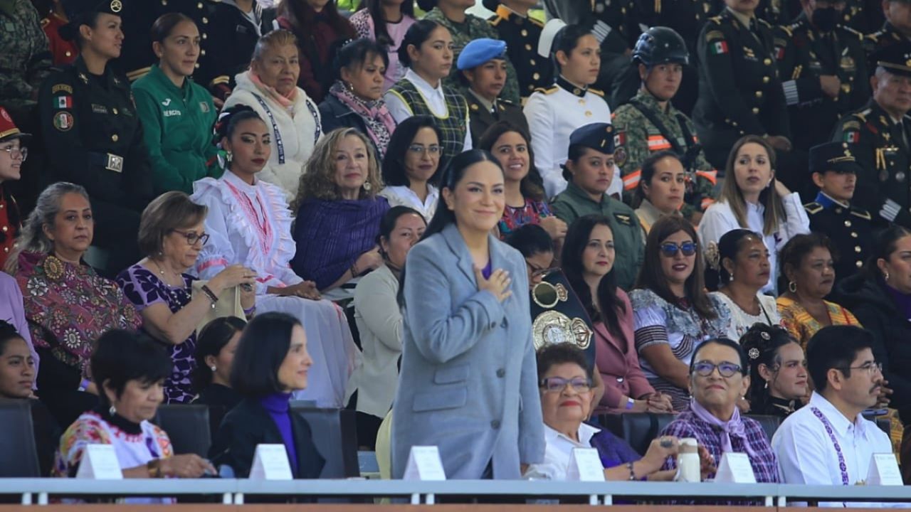 Ariadna Montiel y Claudia Sheinbaum conmemoran el Día Internacional de la Mujer