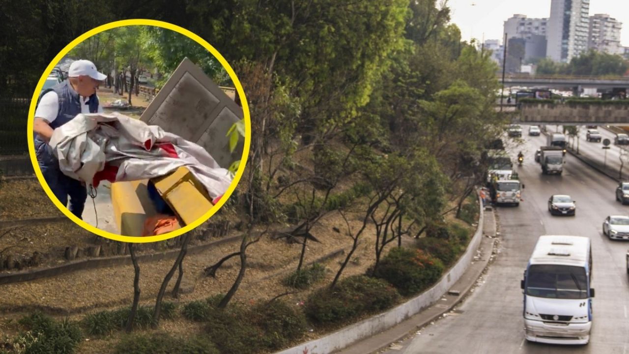 Desmantelan campamento ligado a ataques con piedras contra autos en Circuito Interior