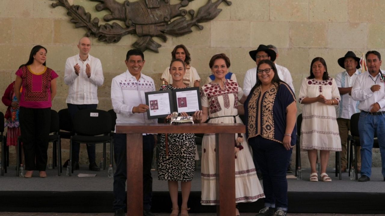 Claudia Sheinbaum reconoce a Margarita Maza como primera embajadora histórica de México