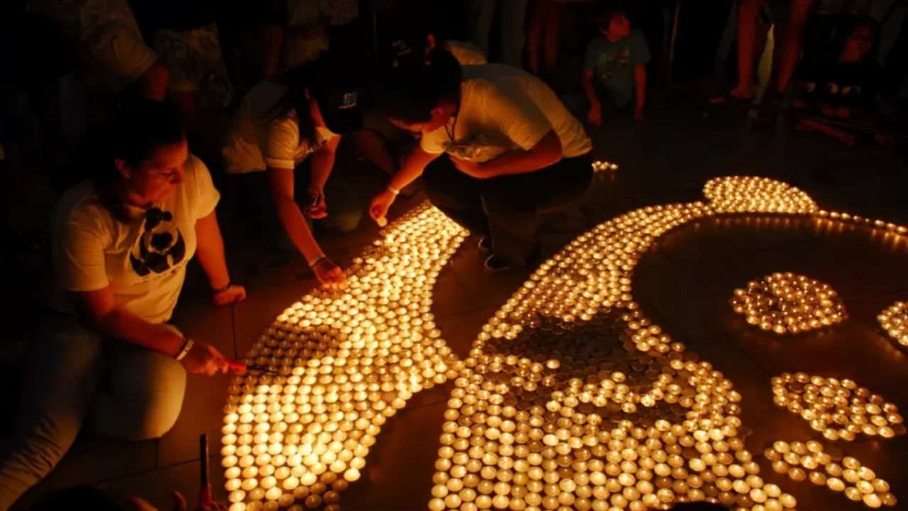 Conciencia sobre el cambio climático: Hora del Planeta