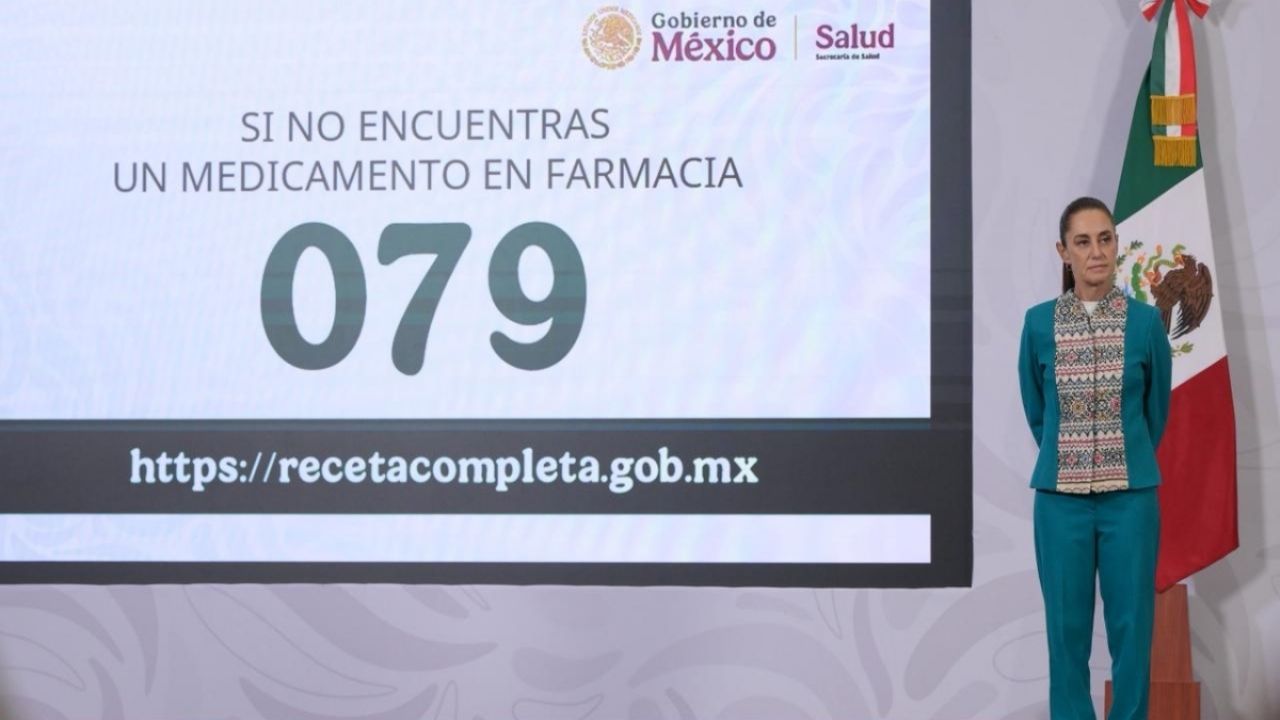 Abasto de medicamentos alcanza el 97% en instituciones de salud pública