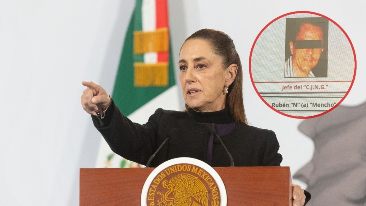 Detención de ‘El Mencho’ no se hizo por presión de Estados Unidos, asegura Sheinbaum