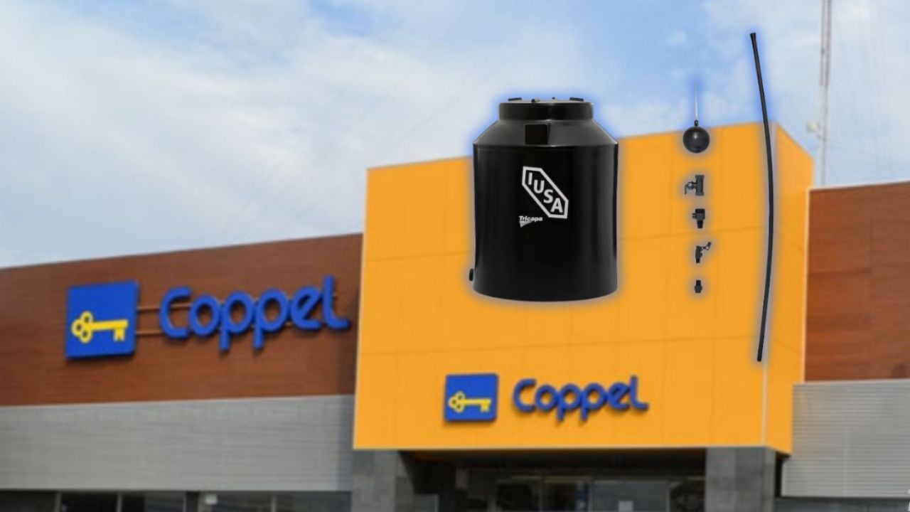 Coppel lanza promoción en tinaco IUSA de 450 litros