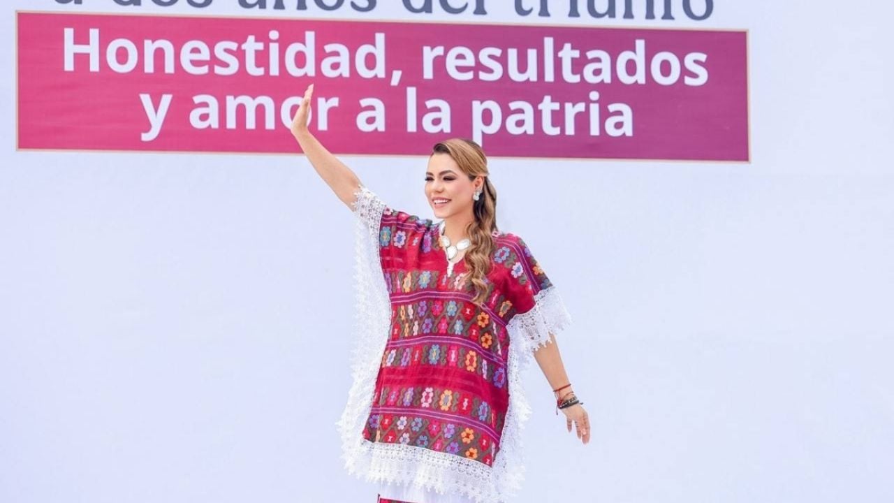 Evelyn Salgado reafirma el apoyo a Claudia Sheinbaum en su segundo aniversario de mandato