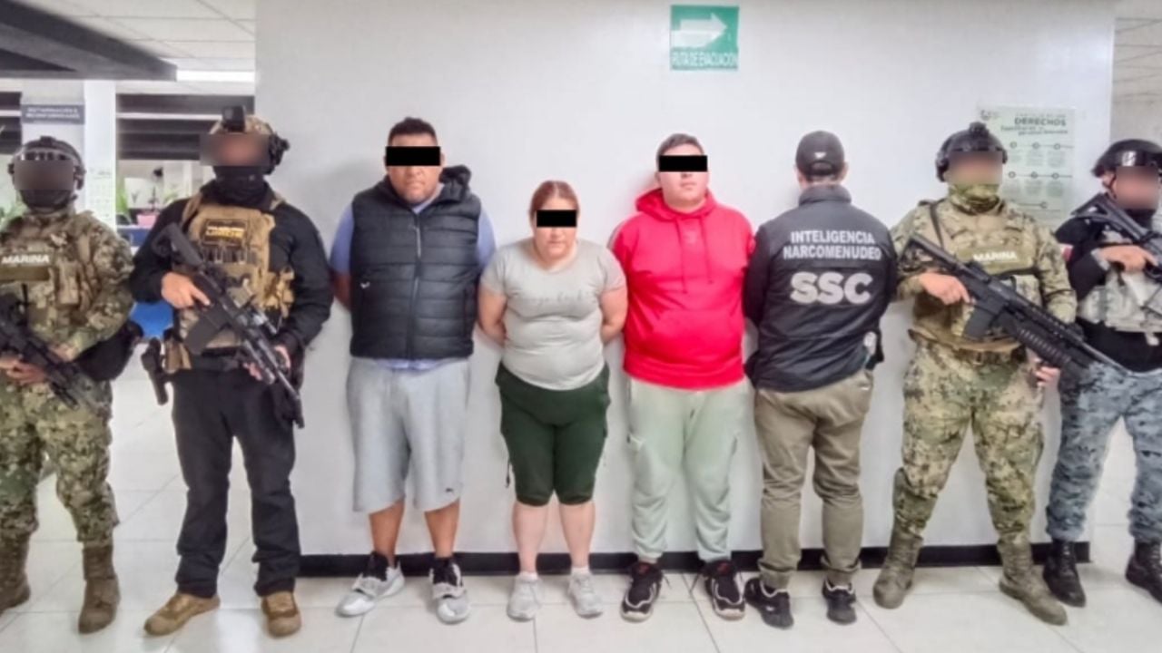 Detienen a tres integrantes de ‘Los Tanzanios’ en Iztapalapa