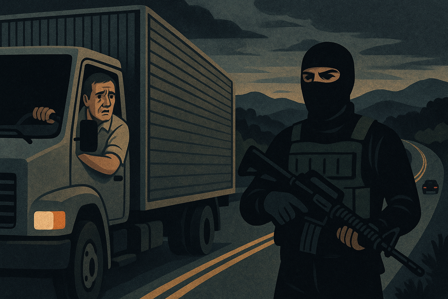 Inseguridad en las Carreteras en México