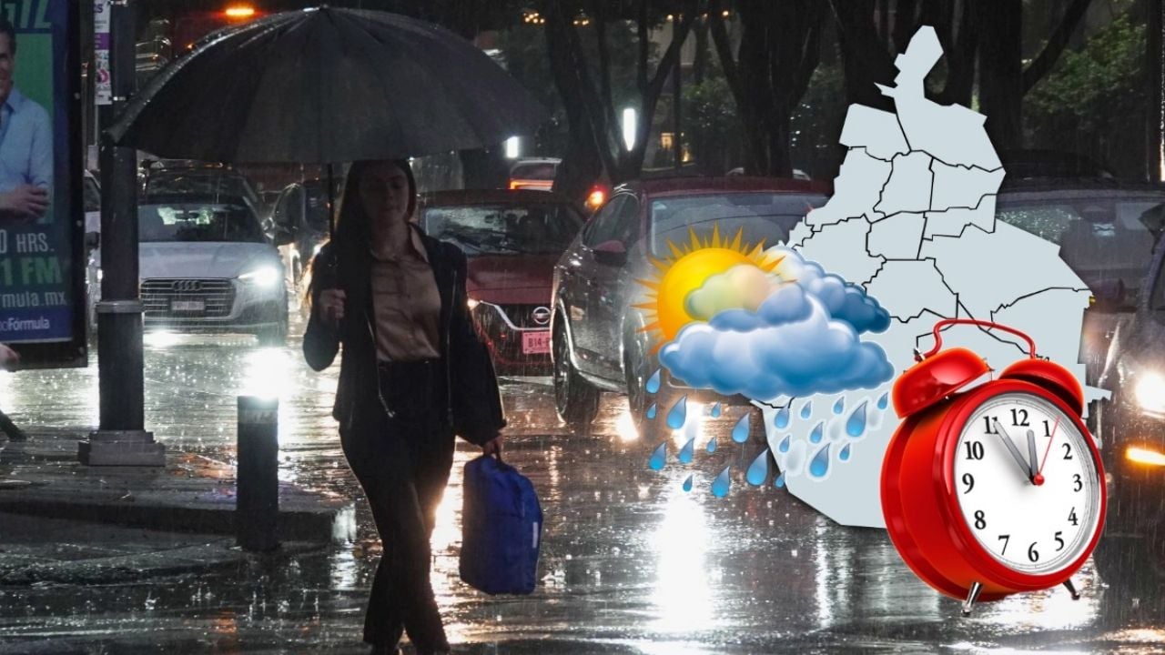 Condiciones climáticas y posible lluvia en CDMX – 1 de junio de 2026