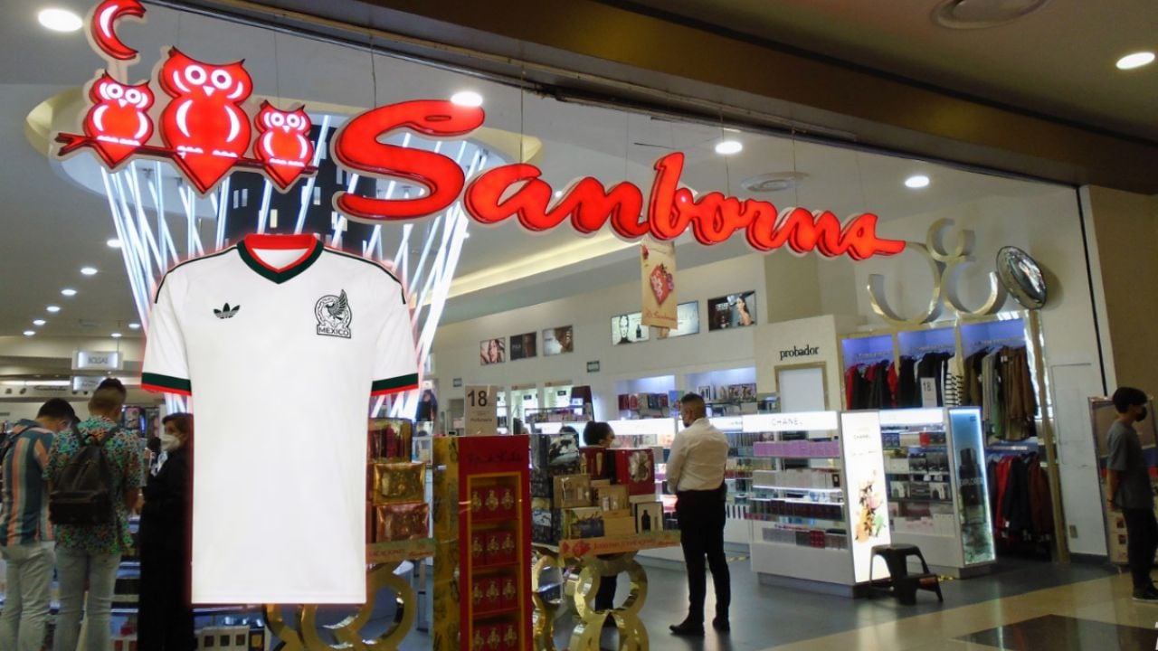 Rebaja en jersey original Adidas de la Selección Mexicana en Sanborns