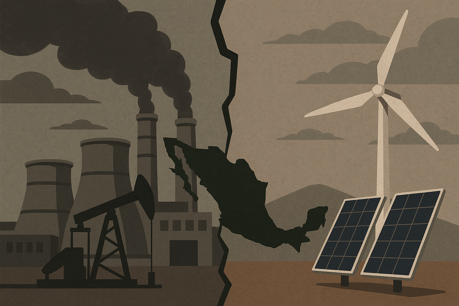 Política energética en México: soberanía vs transición energética