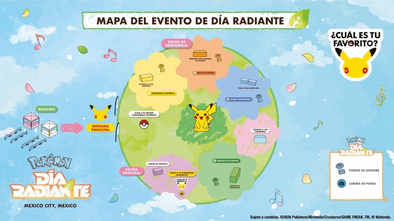 Pokémon Día Radiante llega a CDMX: Fechas y Registro