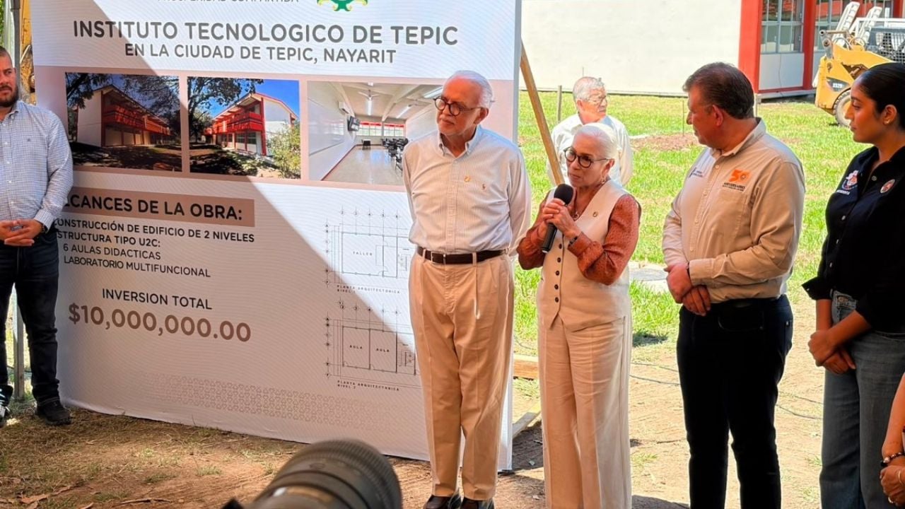 Gobierno de Nayarit inicia construcción de segundo edificio en el Tecnológico de Tepic
