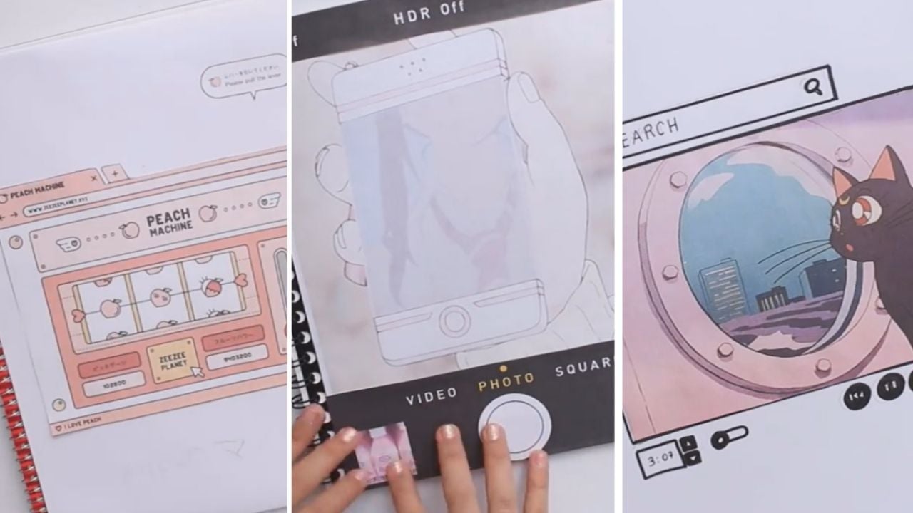 Cinco ideas para transformar tus cuadernos con diseños aesthetic