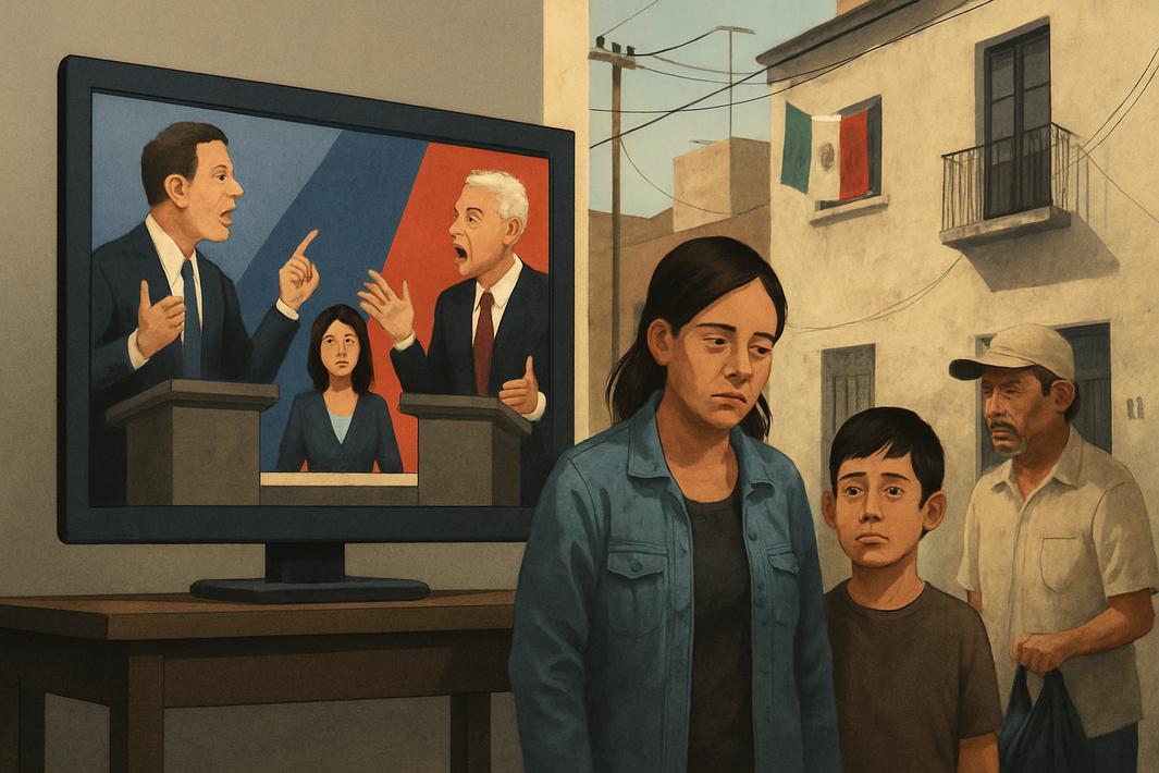 La desconexión entre el debate mediático y la realidad cotidiana